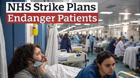 NHS Strike Plans Threaten Patient Safety